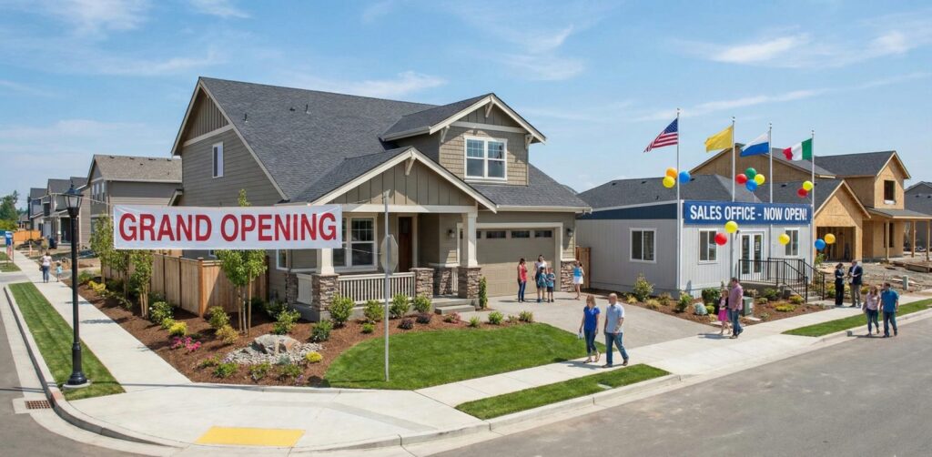Model Homes Grand Opening scaled